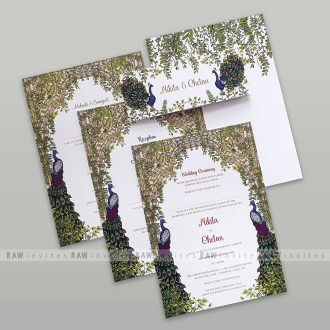 boho wedding invitation