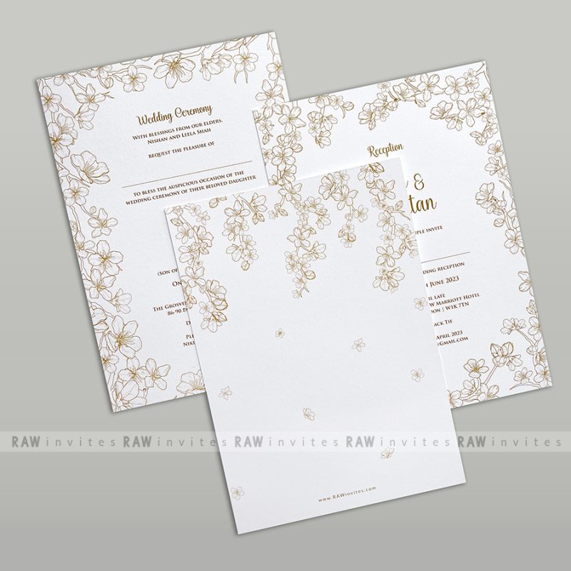 whimsical wedding invite