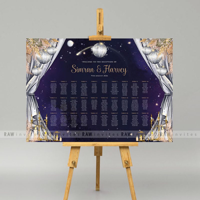 Wedding Reception Table Plans