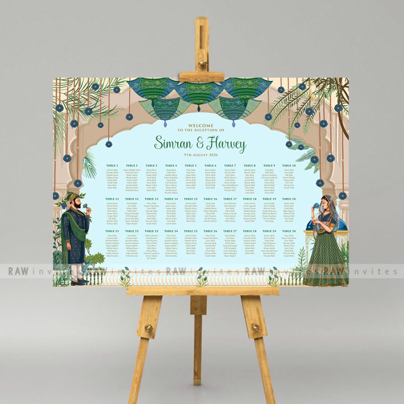 Wedding Reception Table Plans