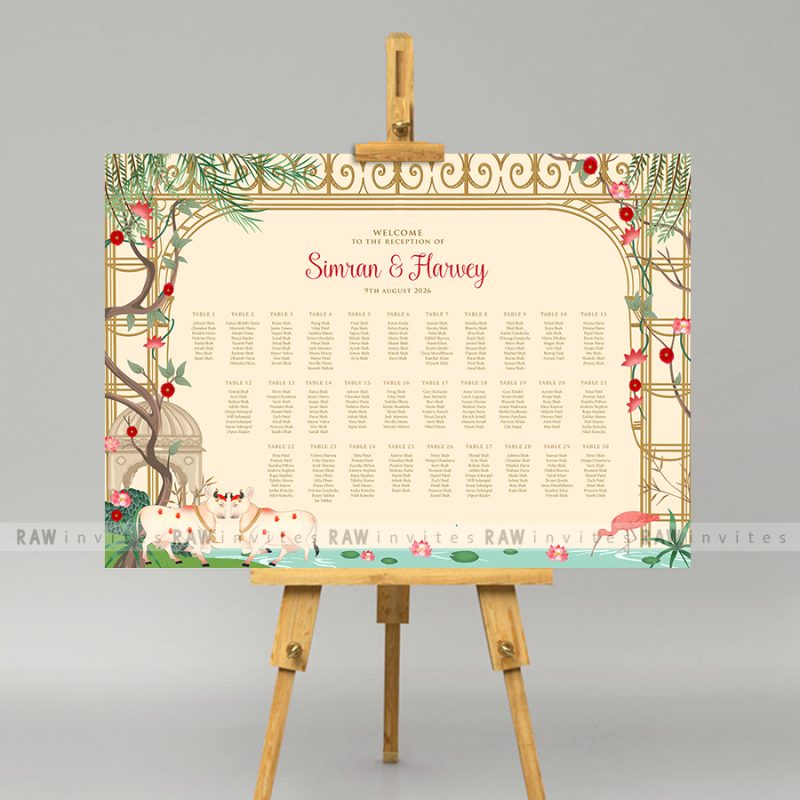 Wedding Reception Table Plans