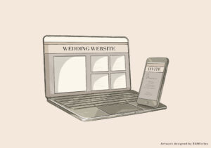 Wedding Card Website Template and Design
