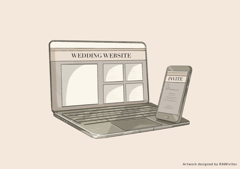 Wedding Card Website Template and Design