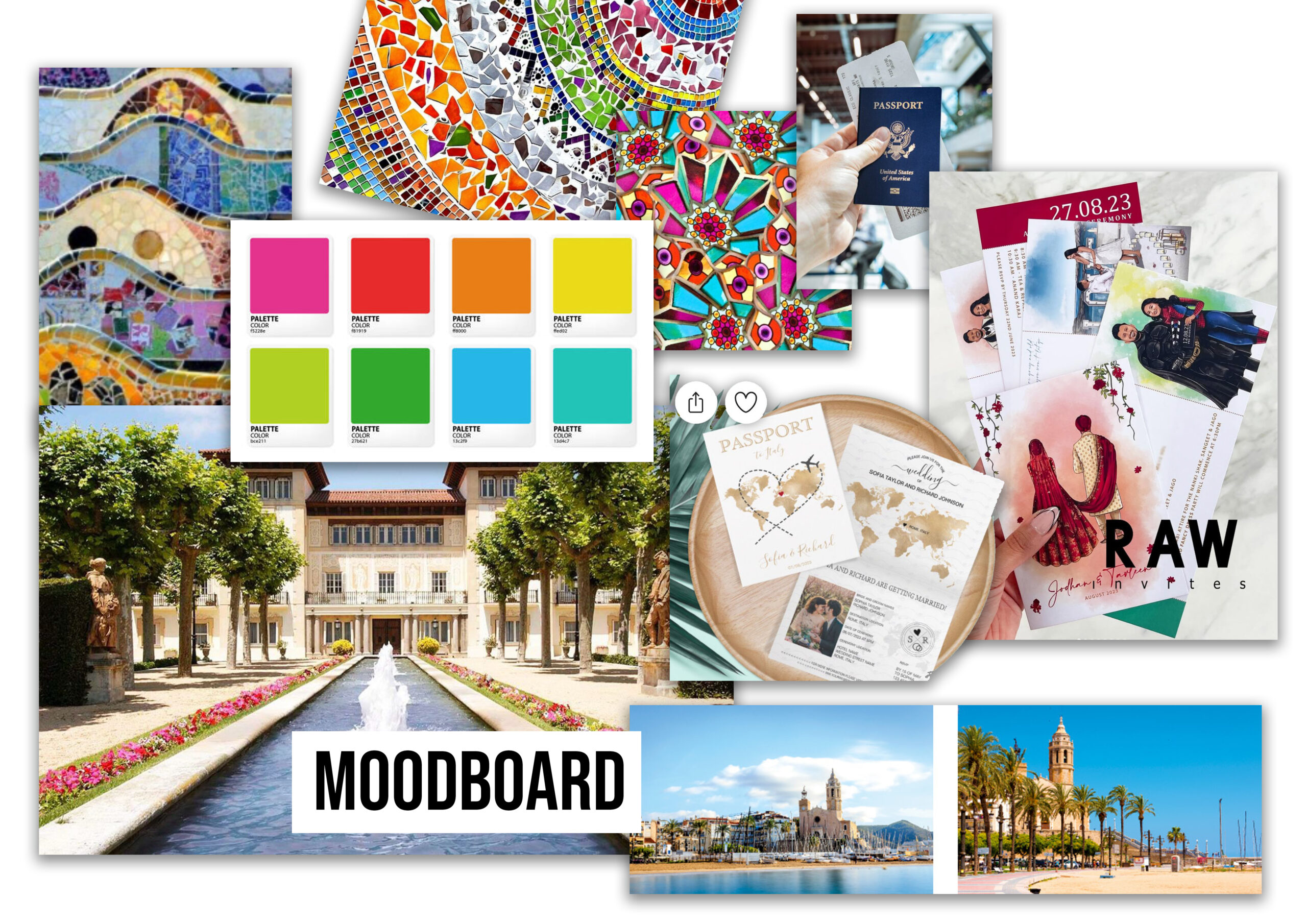 STEP 1 Passport Moodboard