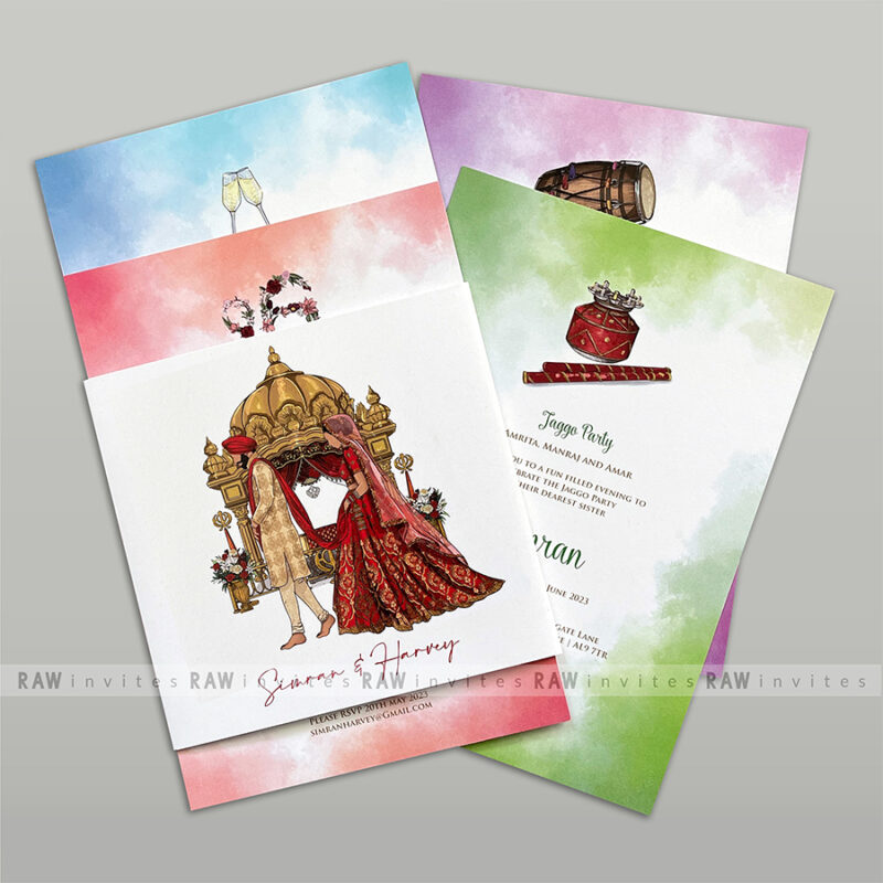 Aahi Wedding Invitations