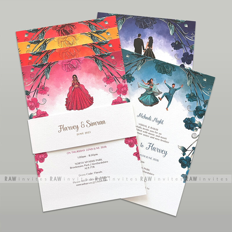 Anabel 1 Wedding Invitations
