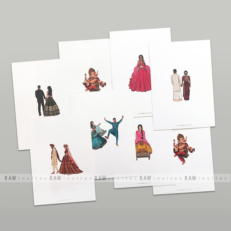 Anabel 4 Wedding Invitations