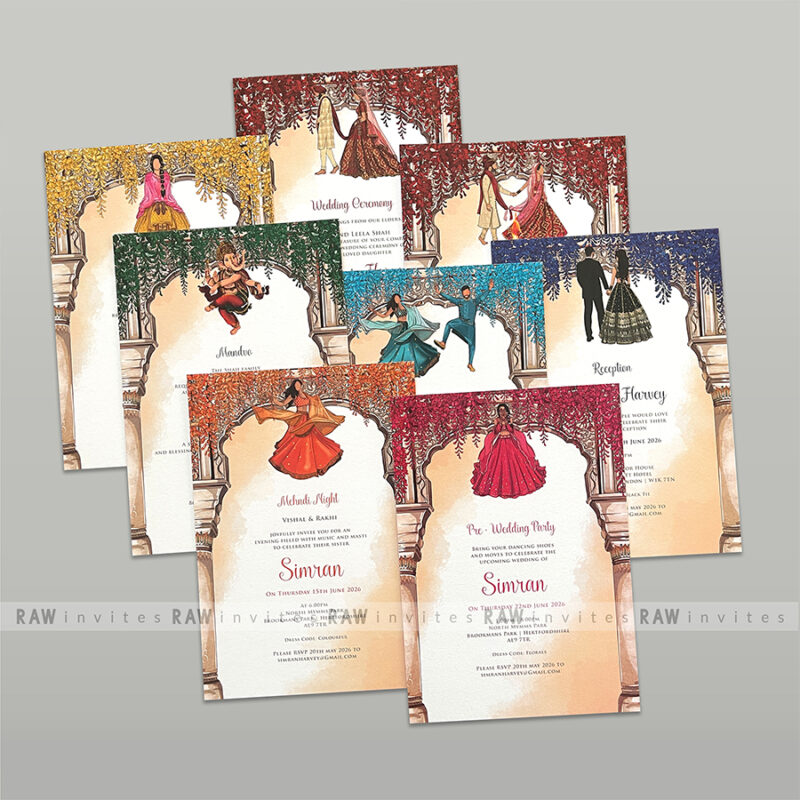 Devina Wedding Invitations