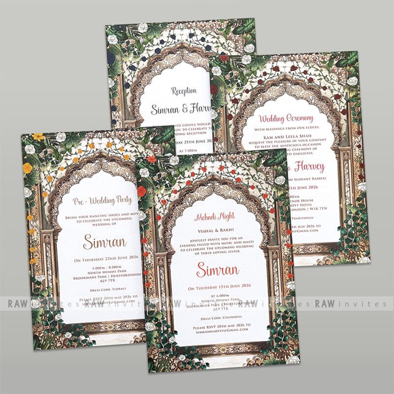 Riaana Wedding Invitations