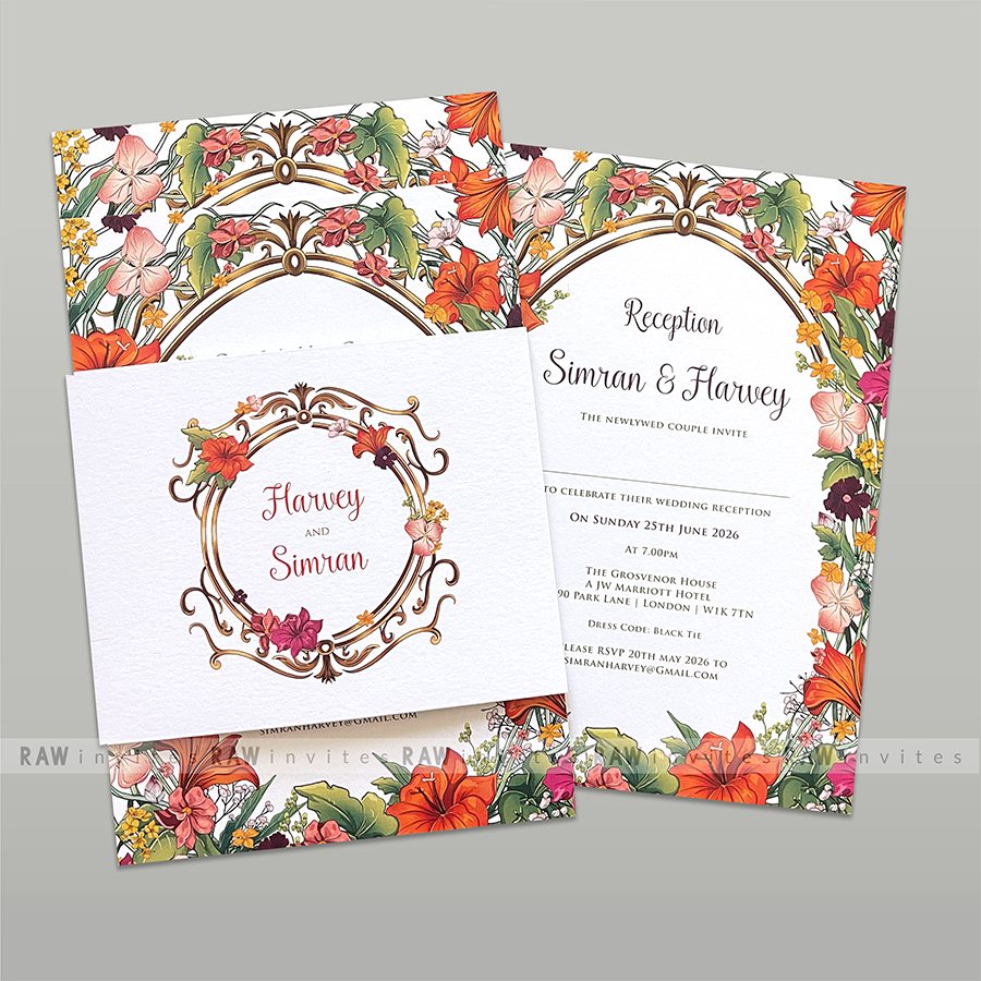 Tiara Wedding Invitations