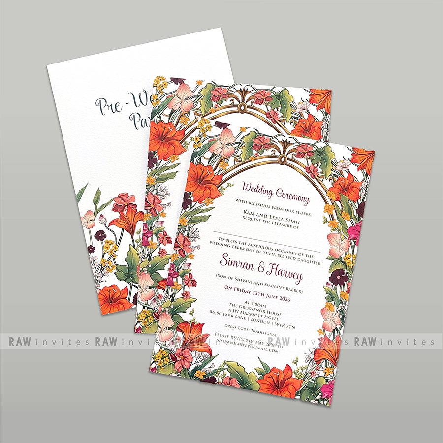 Tiara Wedding Invitations
